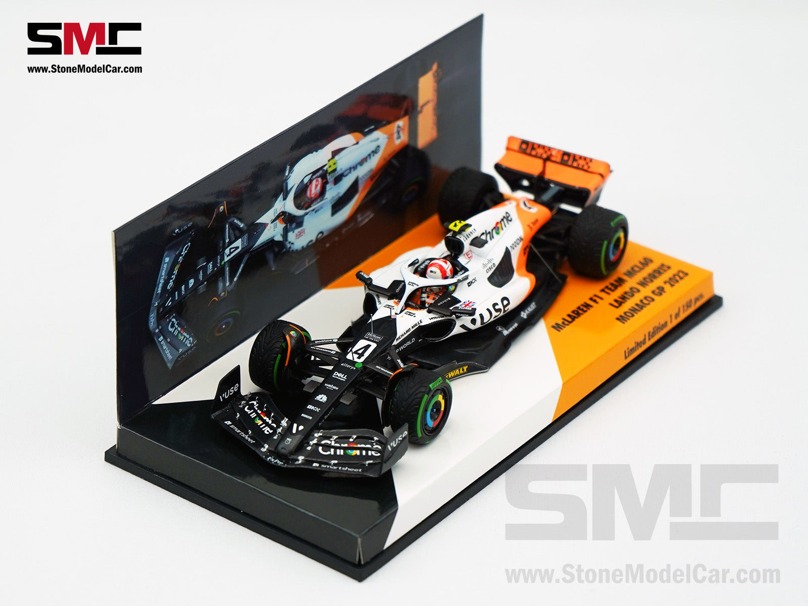 Mclaren F1 MCL60 #4 Lando Norris Monaco GP 2023 Triple Crown