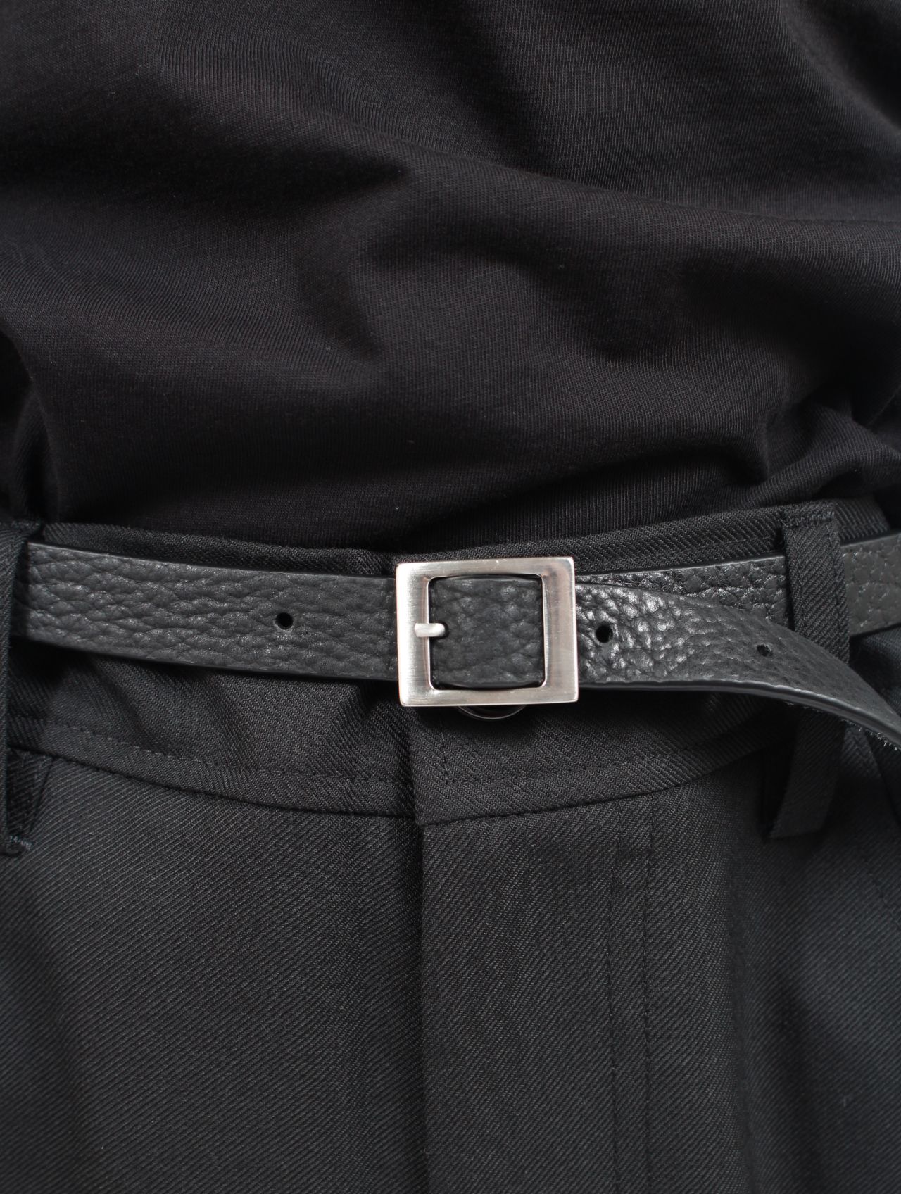 RICK OWENS - 【25AW】ミニ ストゥージーズ レザー ベルト / MINI