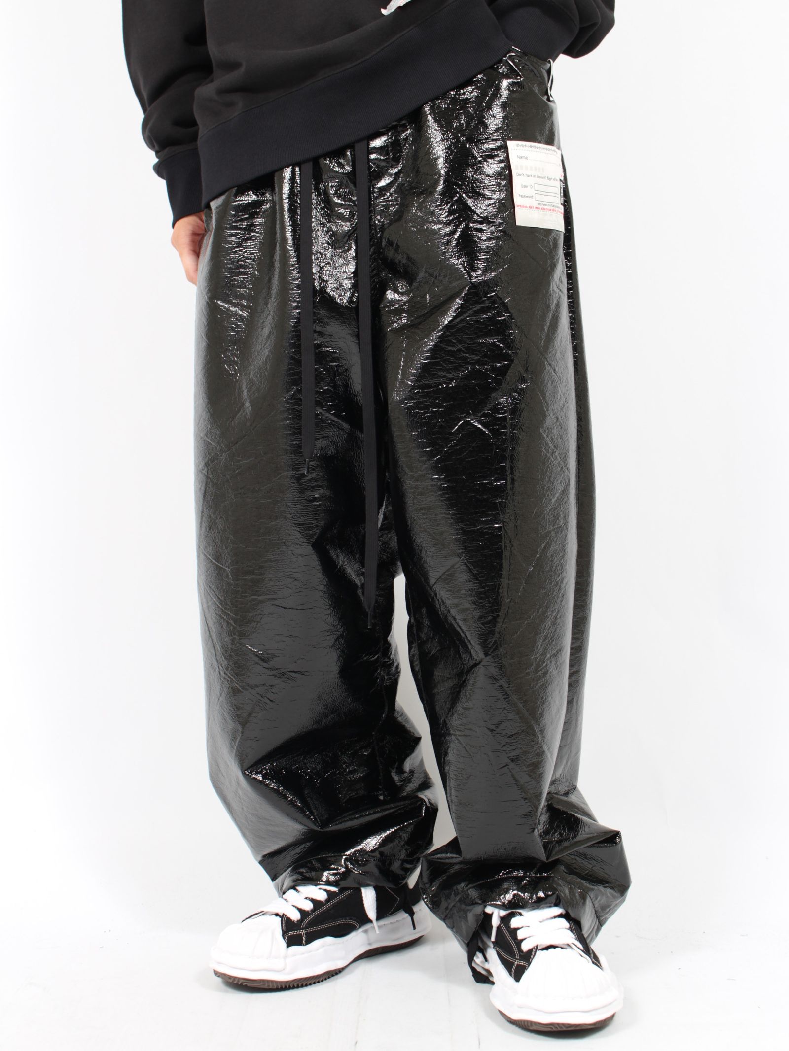 Maison MIHARA YASUHIRO - 【24AW】フェイク エナメル ワイド