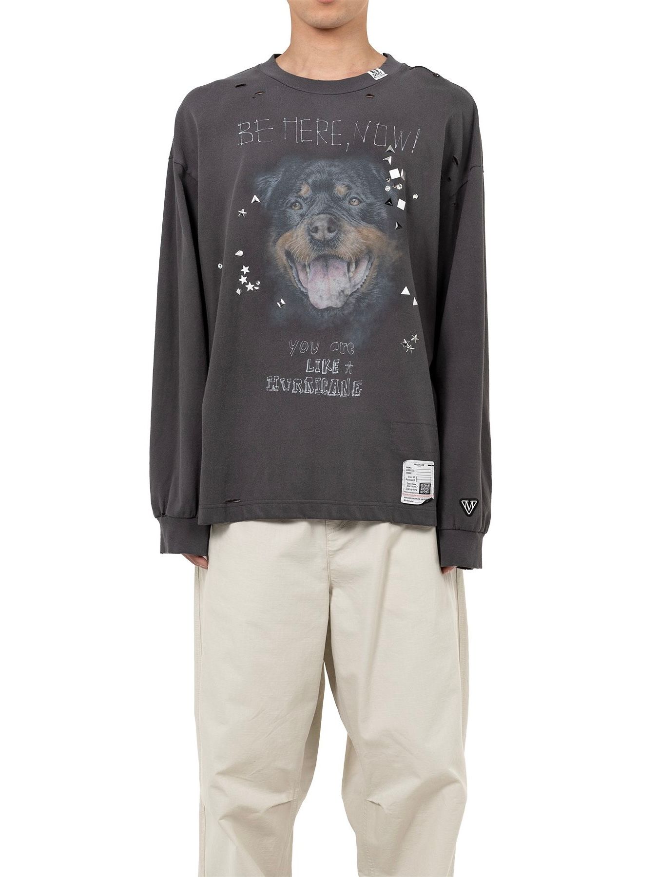 Maison MIHARA YASUHIRO - 【25AW】ドッグプリント エンブリッシュド