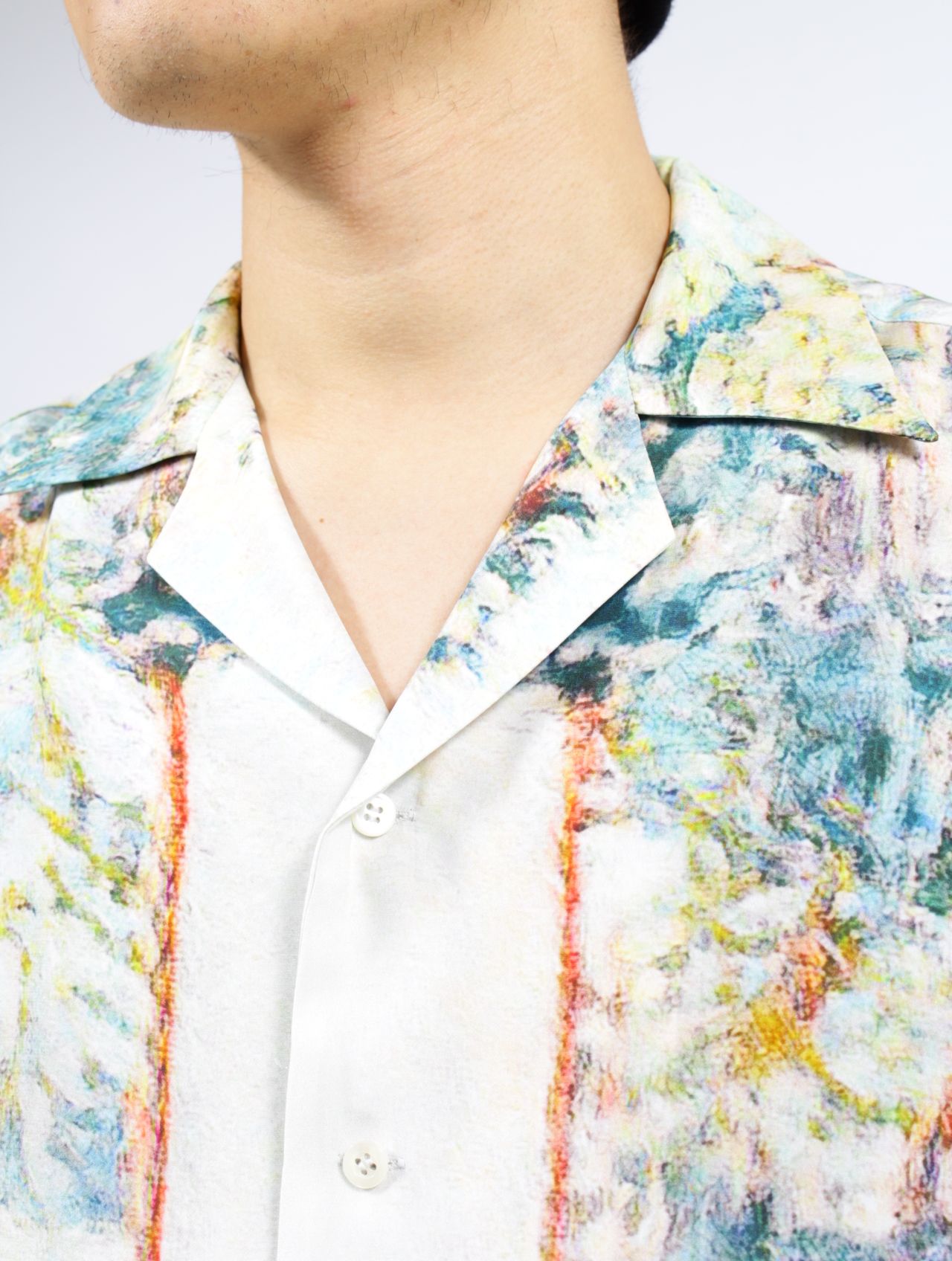 TAAKK - 【25SS】 シルク オープン カラー シャツ / SILK OPEN COLLAR