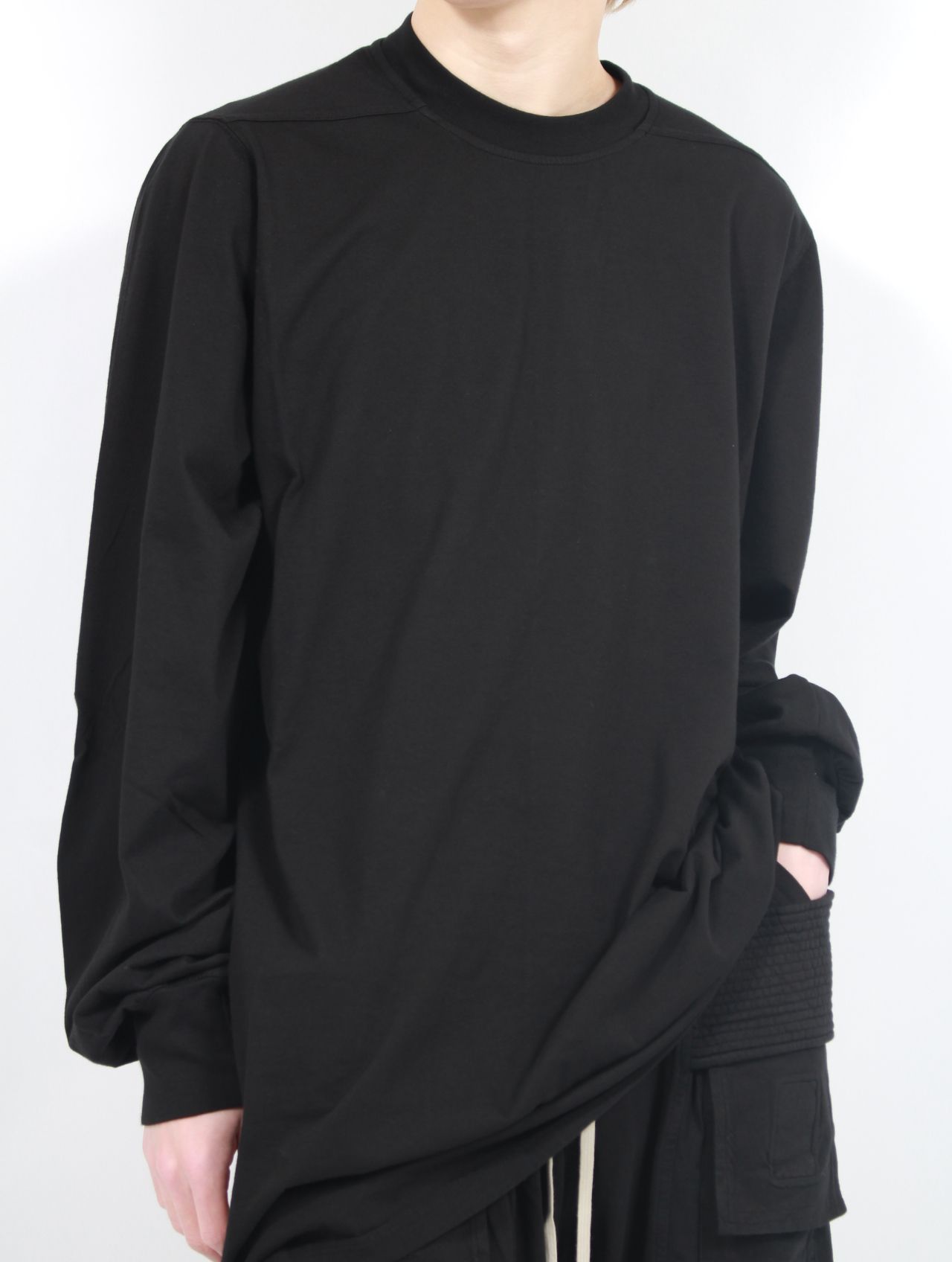 RICK OWENS DRKSHDW - 【25SS】ジャンボ ロングスリーブ 長袖 Tシャツ