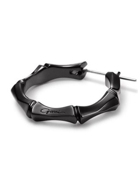 GARNI - 【片耳用】 クロッケリー バンブー ピアス Lサイズ / Crockery