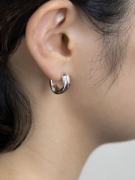 GARNI - 【取り寄せ】クロッケリー ダブル ピアス / Crockery Double