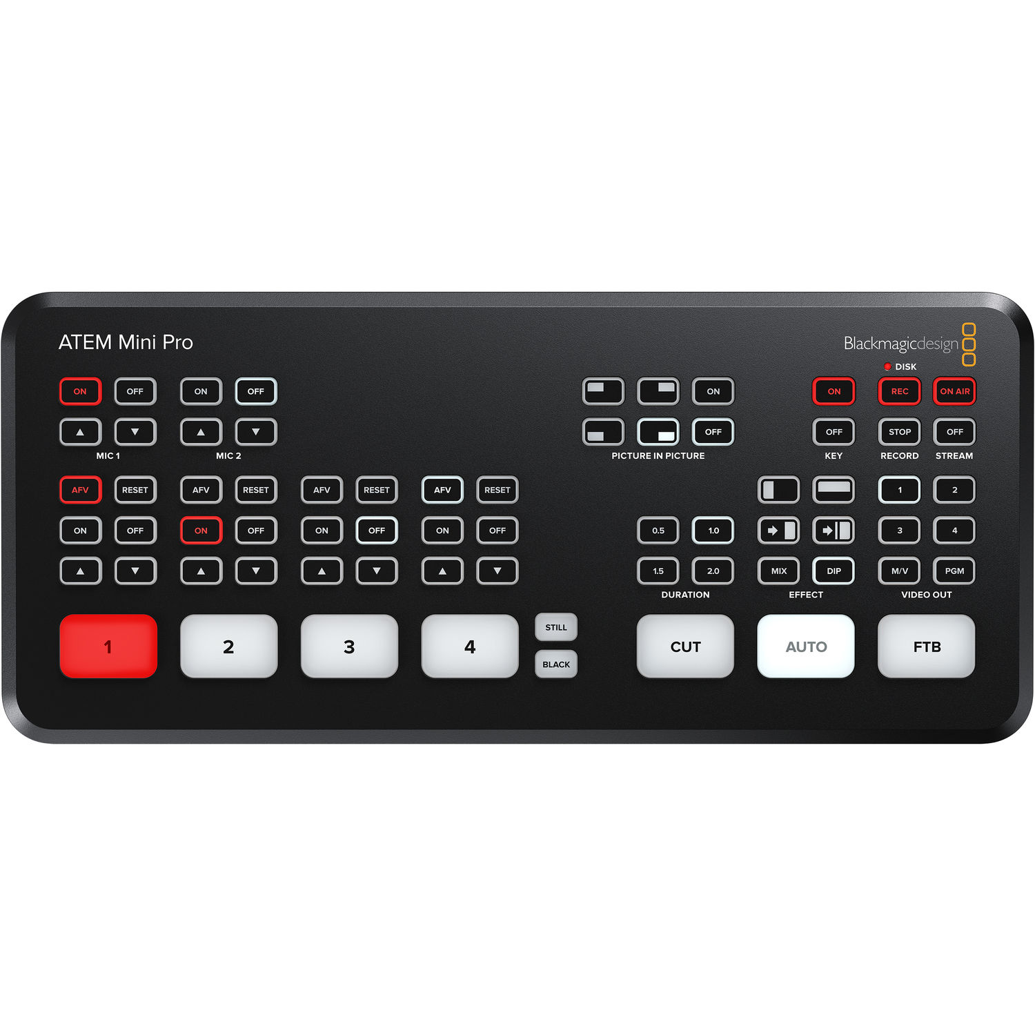 ATEM Mini Pro | Professional Live Production Switcher