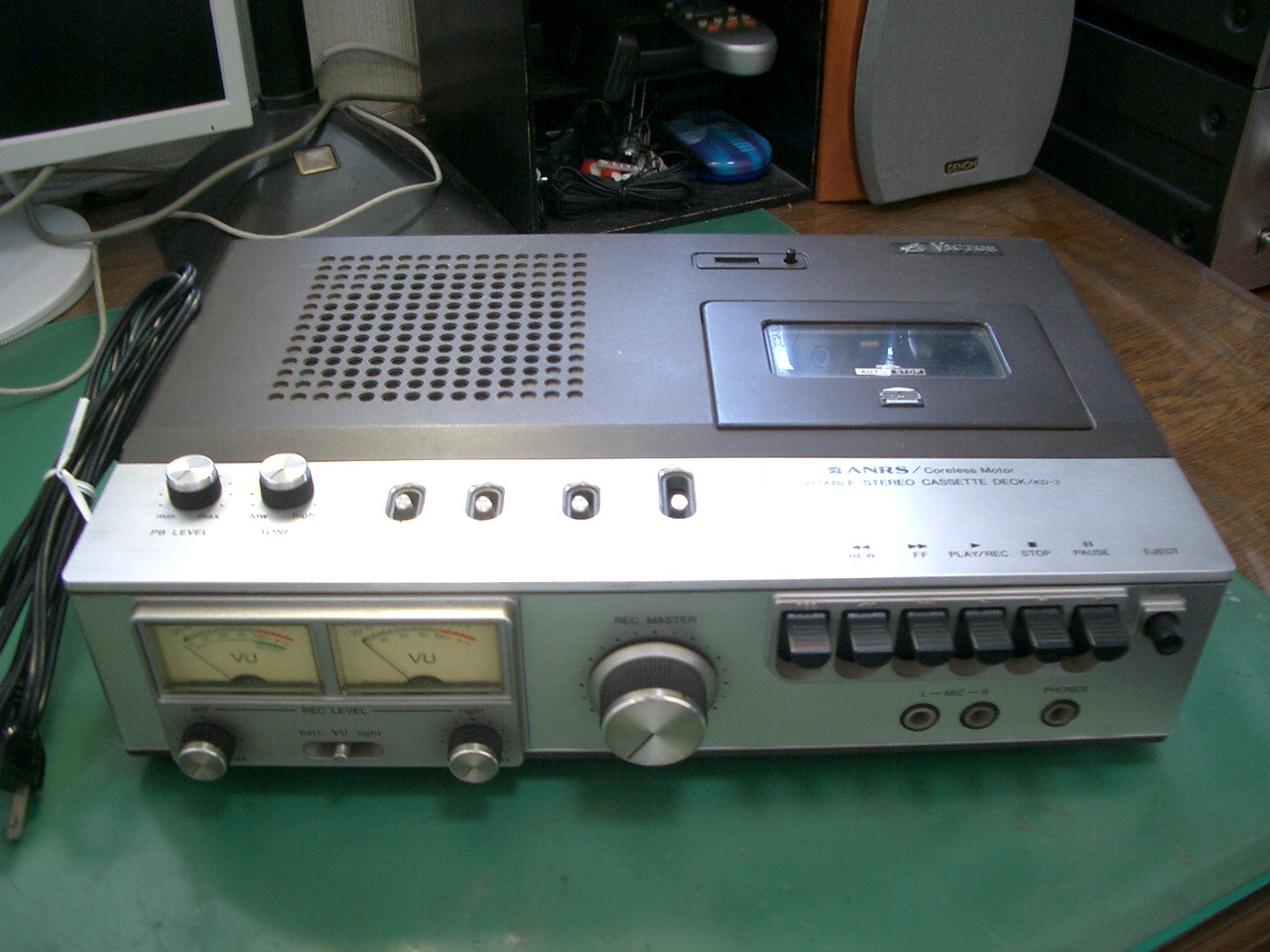 Victor カセットデッキ KD-3の修理