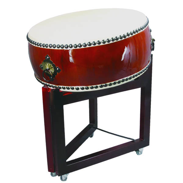 合計35,750円 諏訪工芸 松材 平太鼓 1.2尺 台座バチ専用ケース付き