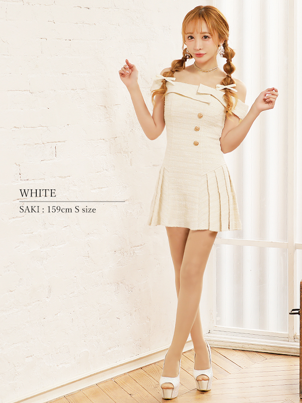 XSサイズあり【PURESS/ピュアレス】アシンメトリー/ オフショルダー