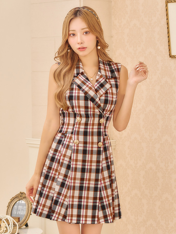 BURBERRY チェック柄 ワンピース 帽子セット 2Y BURBERRY チェック柄