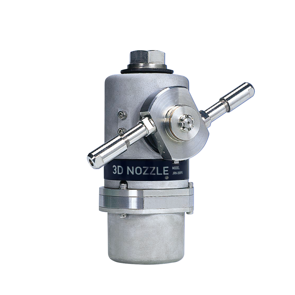 缶内面用 自転・公転式ウォータージェット(WJ)洗浄ノズルユニット 3D