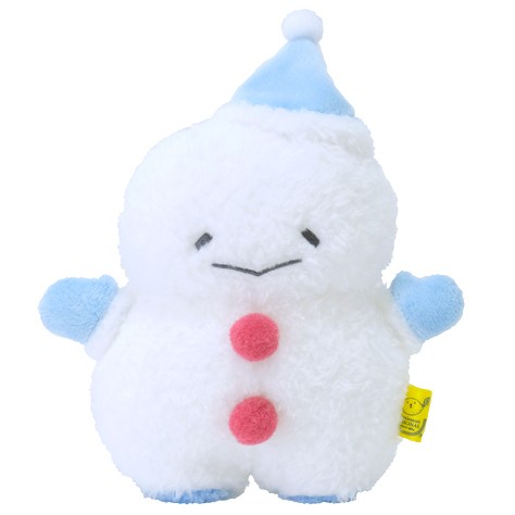 ふわふわ たっとん ぬいぐるみ (S) ゆきだるま BL - サンレモン