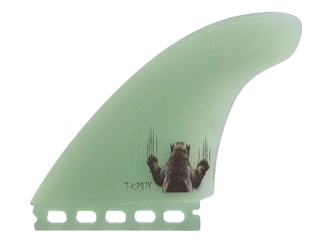 Taylor Knox Wolverine Twin + Stabilizer Surfboard Fins - NVS