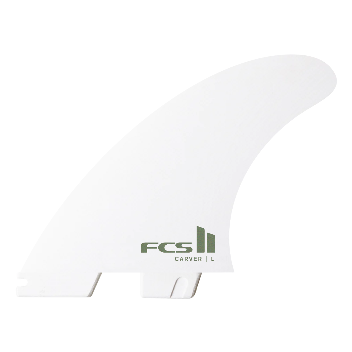 FCS II Carver White Edition Tri Fin Set - FCS US