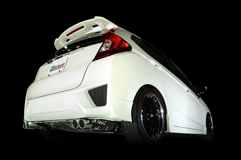 フィットRS（GK5：CVT車）用PFSマフラー（4本出し） ｜ オーダーメイド