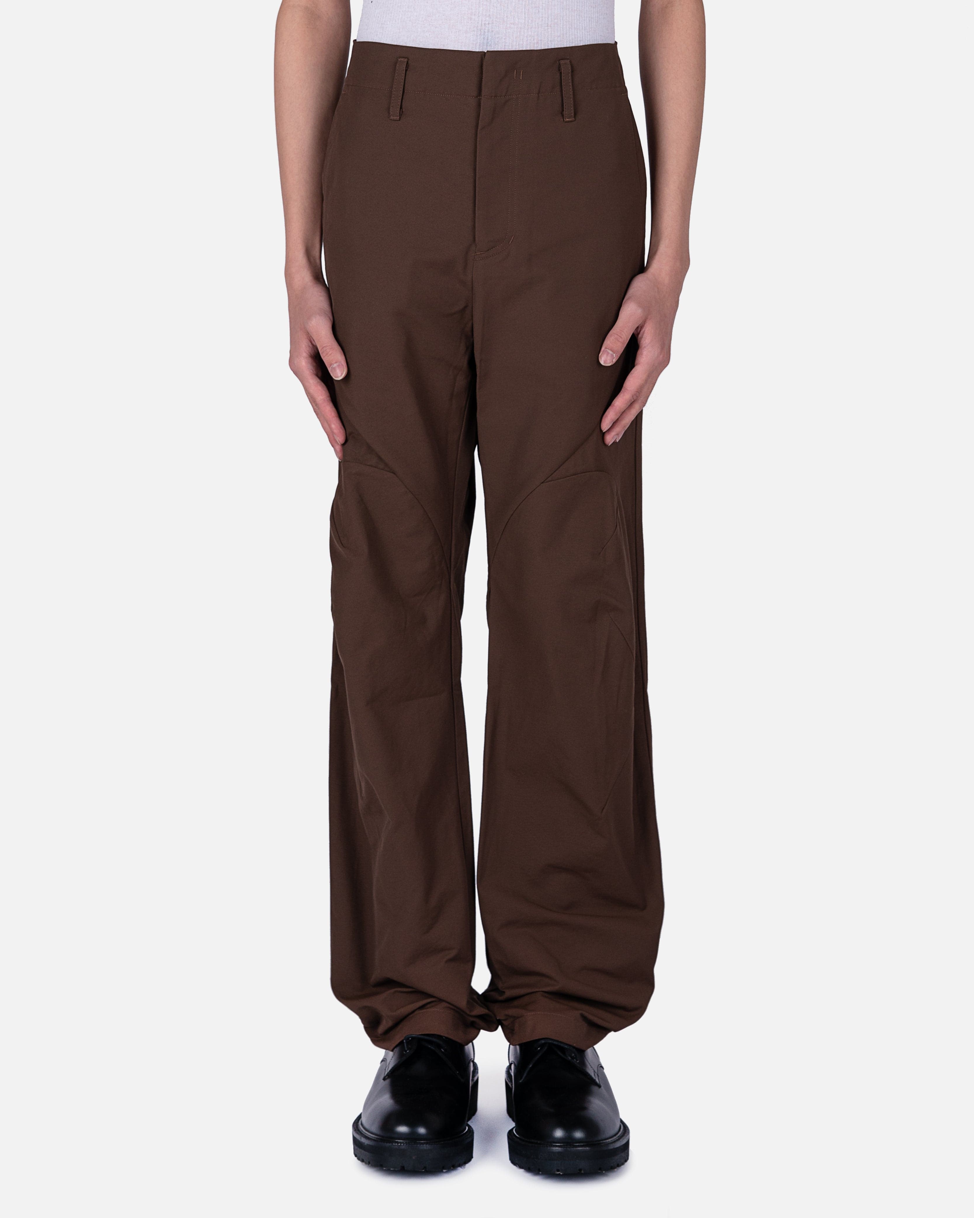 5.0 Trousers Right in Brown – SVRN