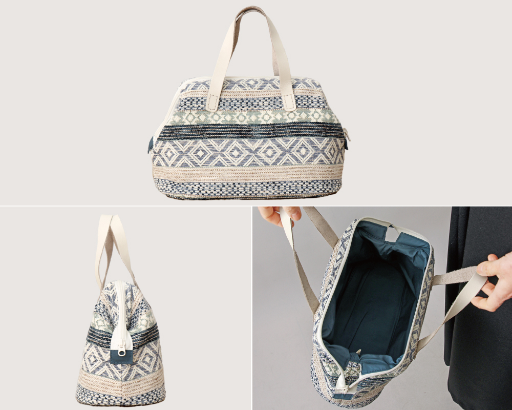 ☆KAMAKURA Sapphire ワイヤー口金ボストンバッグ(S)キット [M便NG]の