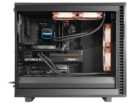 高性能ながら静音、デュアル水冷PC Hydro シリーズ｜BTO パソコン(PC