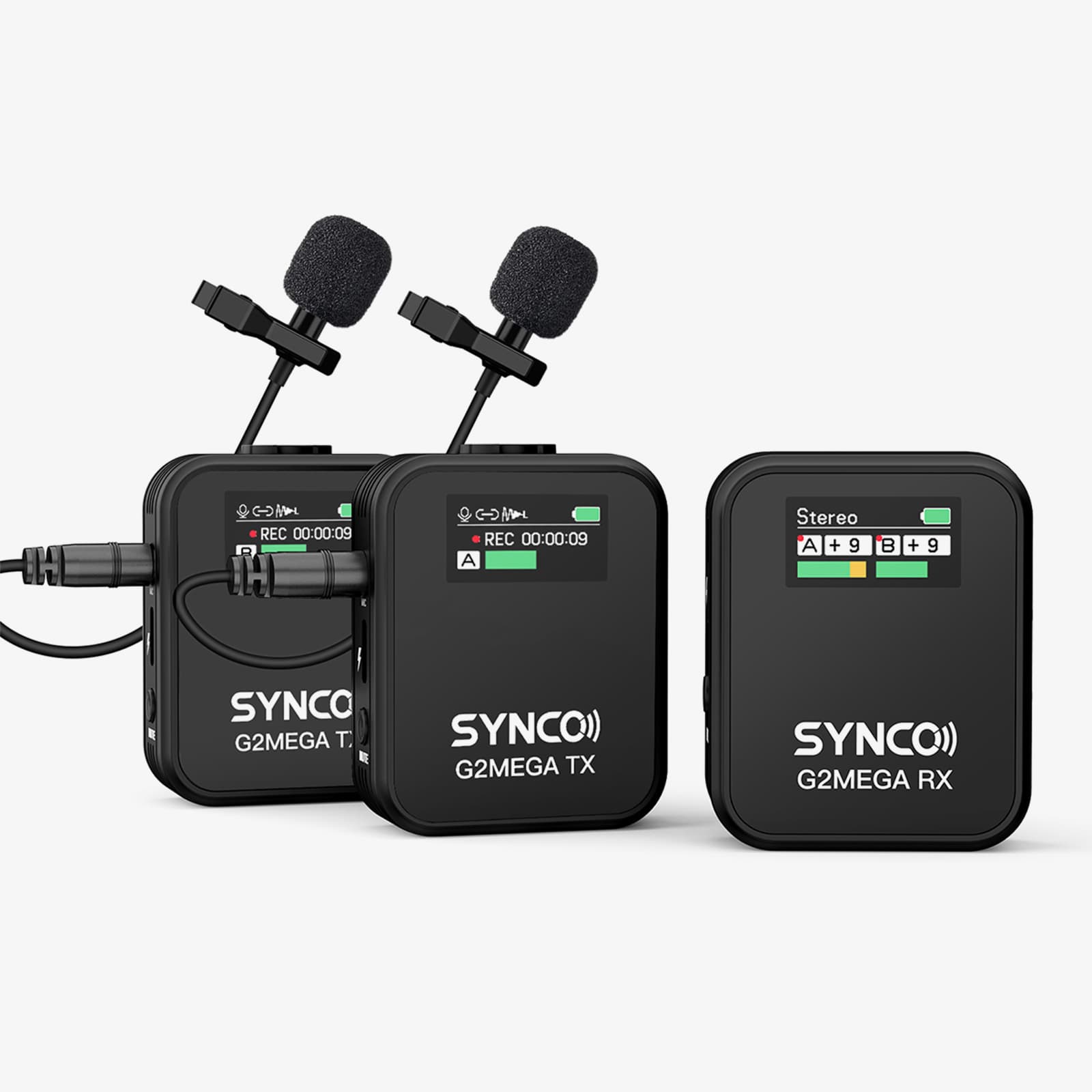 撮影用ワイヤレスマイク SYNCO G2 Mega | SYNCO