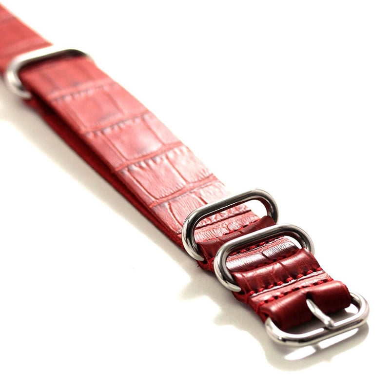 時計 レザーベルト 22mm レッドカラー – 正美堂時計店