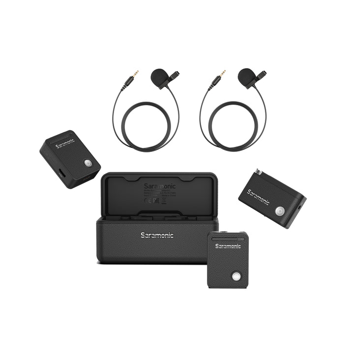 Saramonic タイムコード内蔵2chワイヤレスマイクシステム Saramonic
