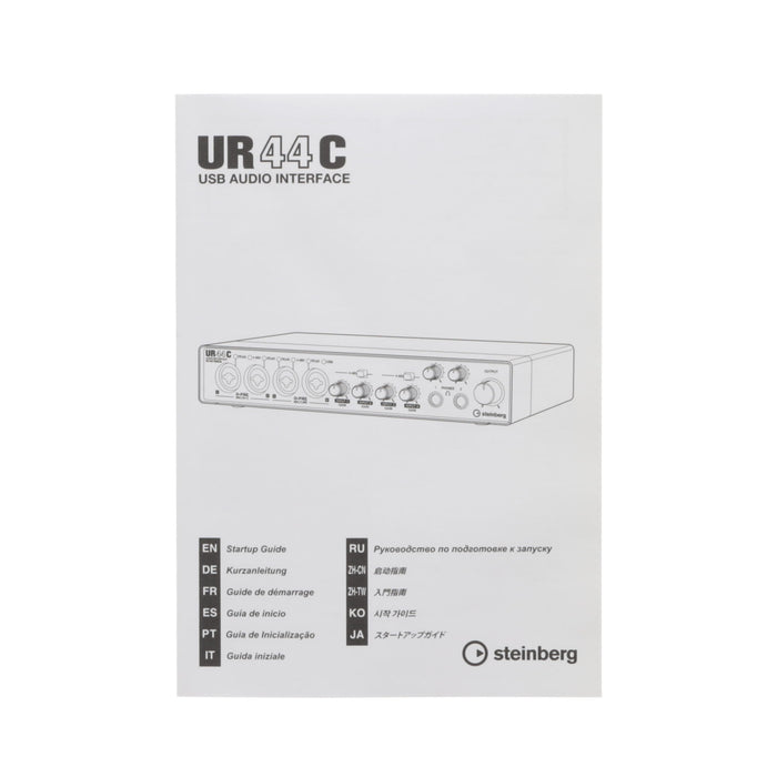 中古品】Steinberg UR44C オーディオインターフェイス - 業務用撮影
