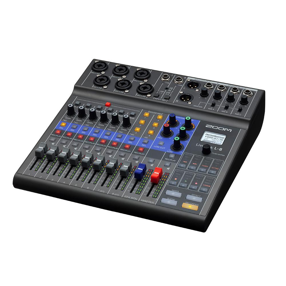 ZOOM L-8 8チャンネルデジタルミキサー/レコーダー - 業務用撮影・映像