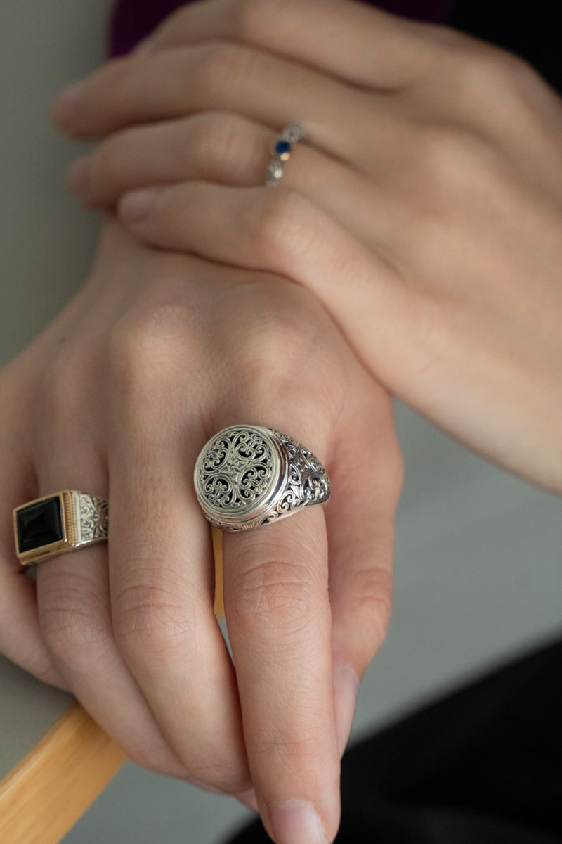 Gerochristo Mediterranean Ring ジェロクリスト シグネットリング /Silver