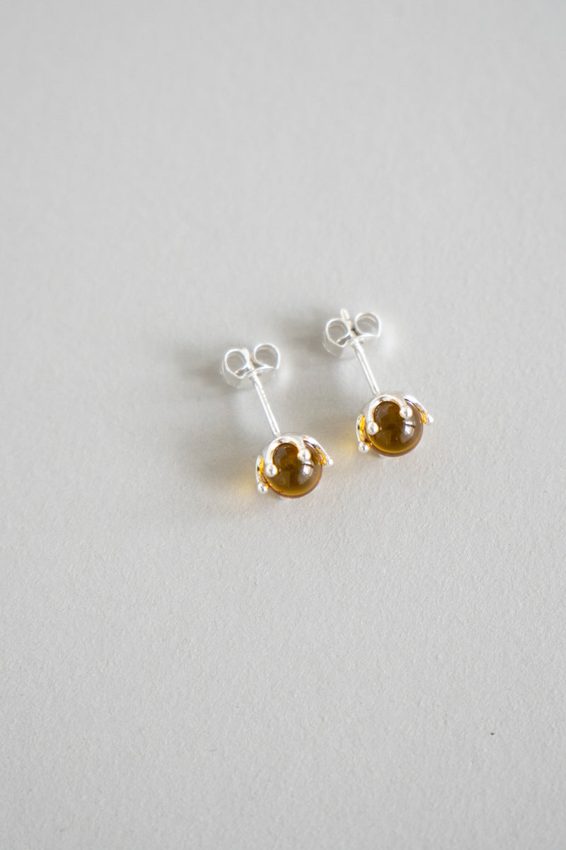 PALA Yellow amber pierce /silver