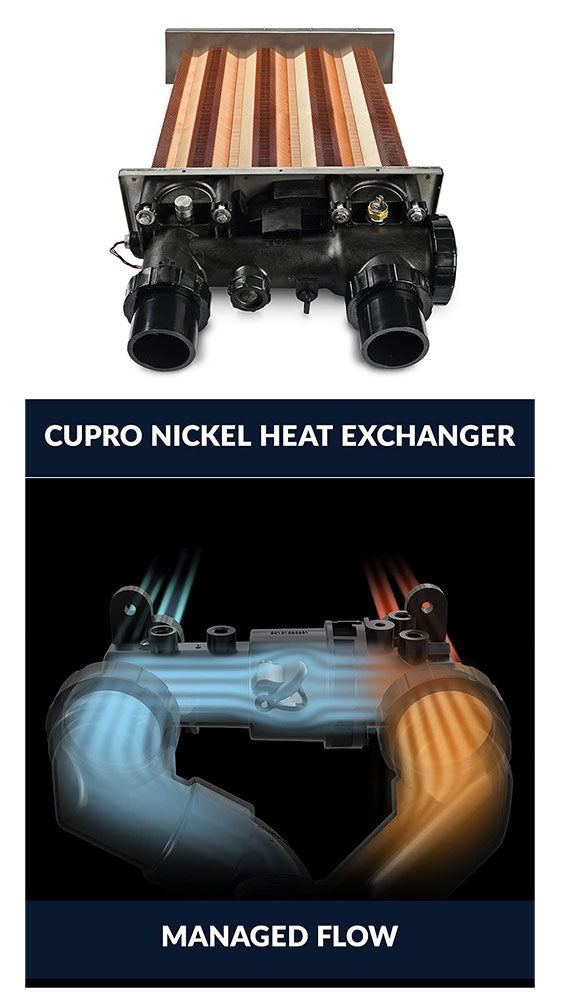 Hayward Universal H-Series H250 Pool Heater Natural Gas 250,000