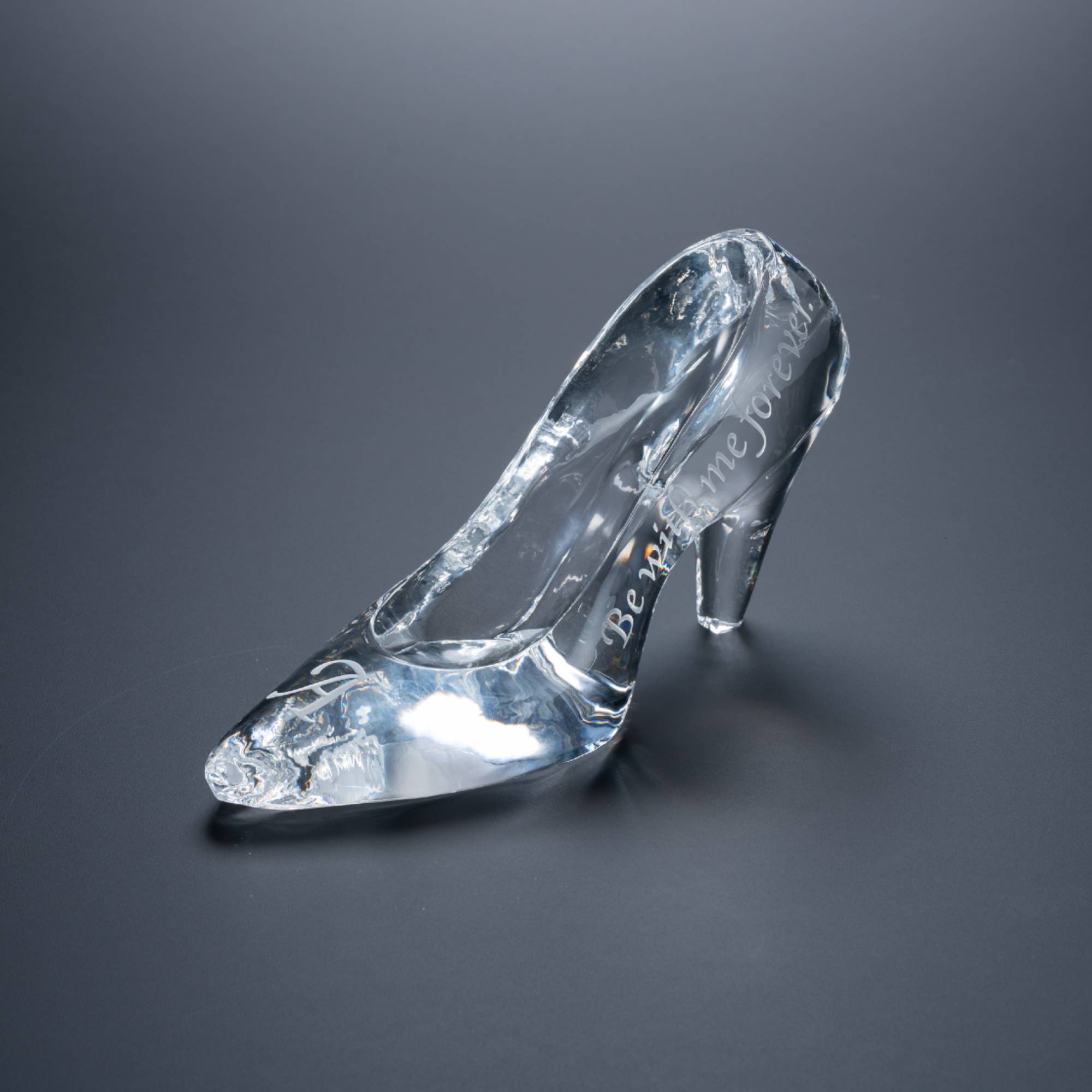 名入れ彫刻 シンデレラの靴 クリスタルガラス – パティスリーフラワー