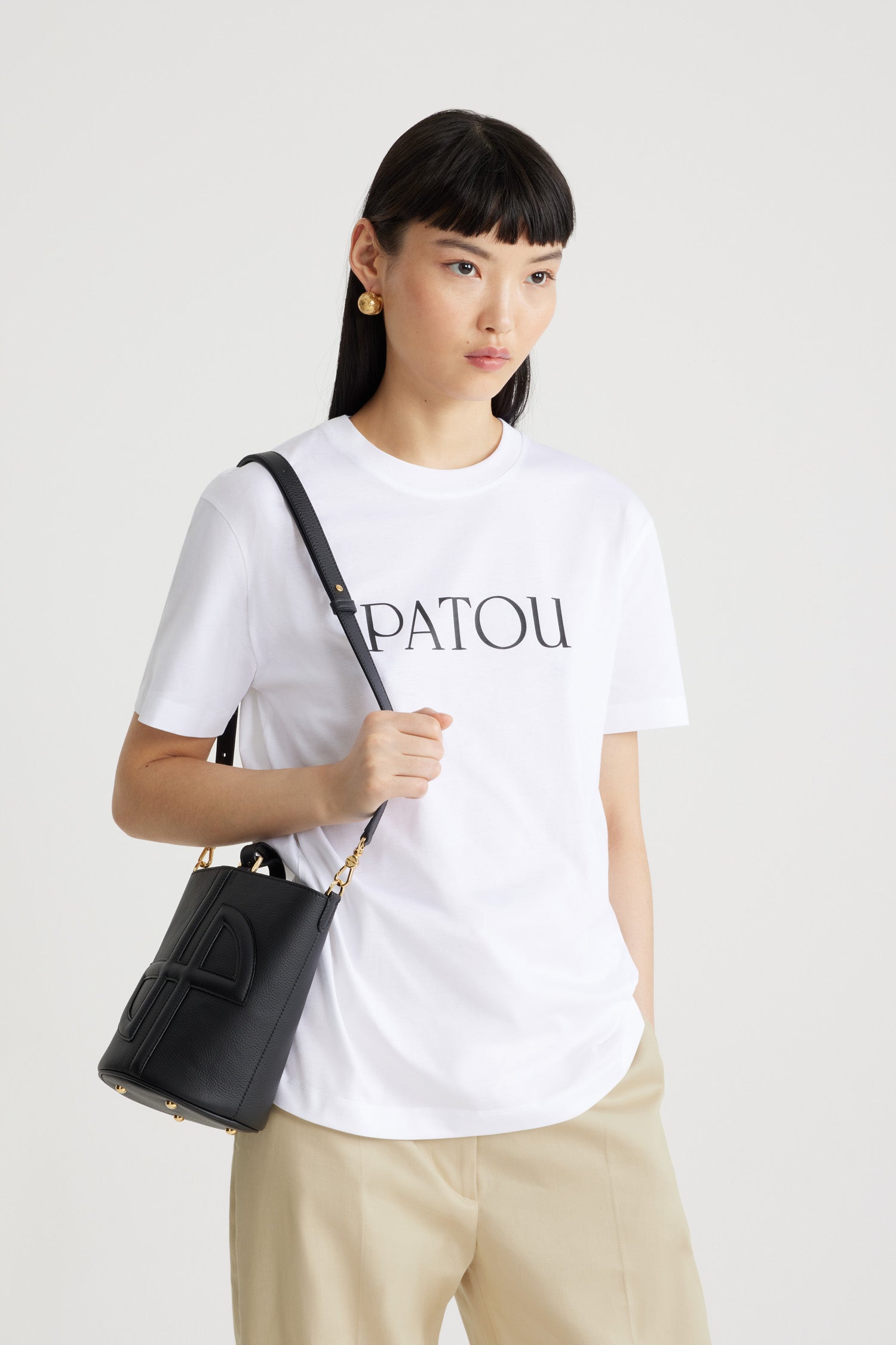 Patou | オーガニックコットン パトゥロゴTシャツ