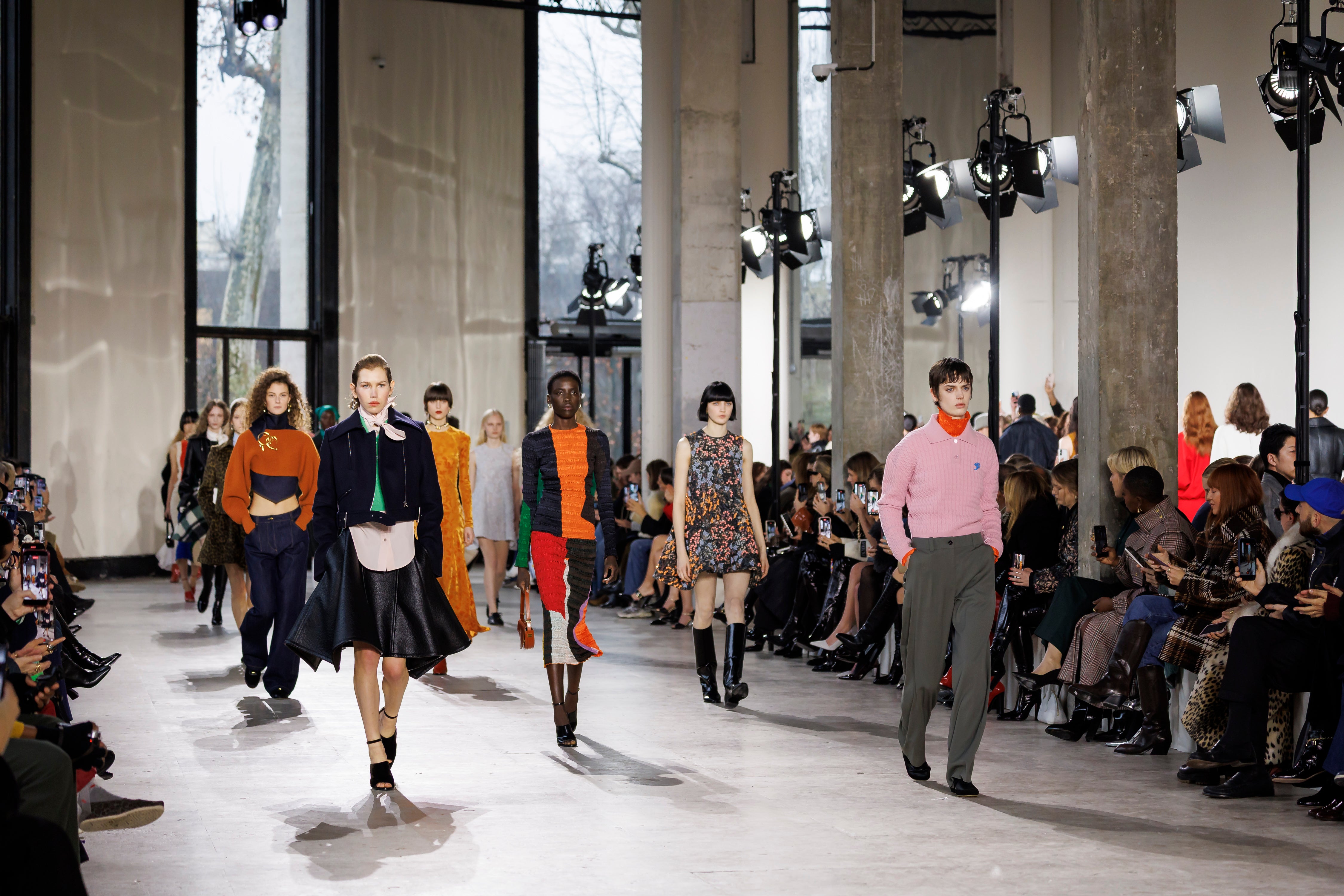 Patou | オーガニックコットン混紡 パトゥジャカードニットトップス