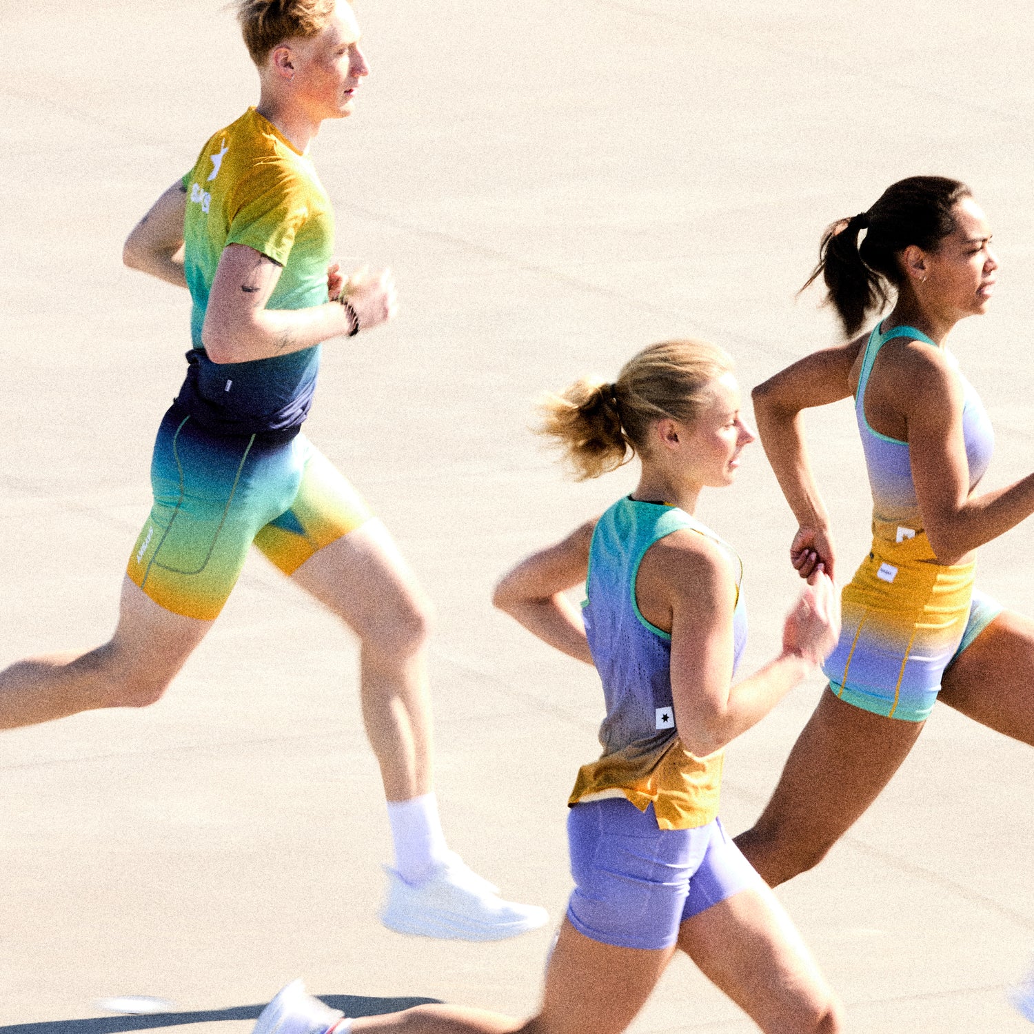 Mens Saysky Drip Dye Flow Air Singlet