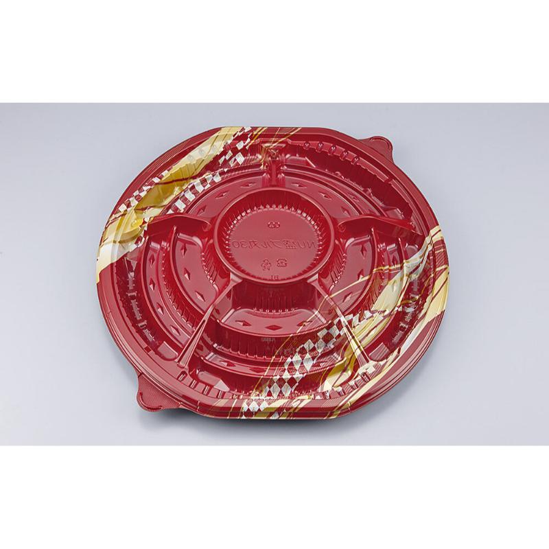 オードブル容器 飛鳥(1尺)60本体 黒 ニシキ | テイクアウト容器の通販