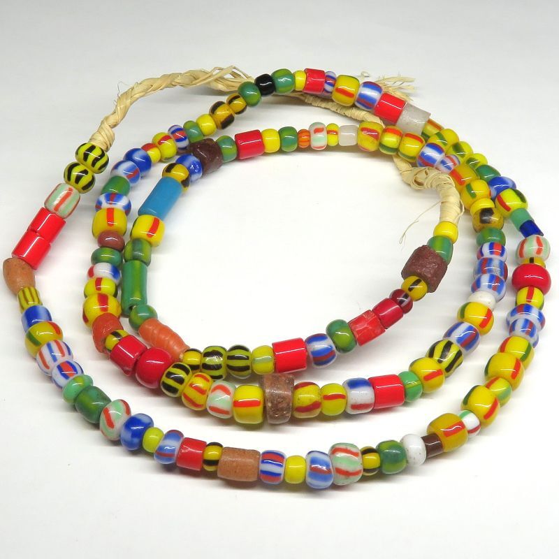 アンティークビーズMix//クリスマスビーズ連(px01016)の販売