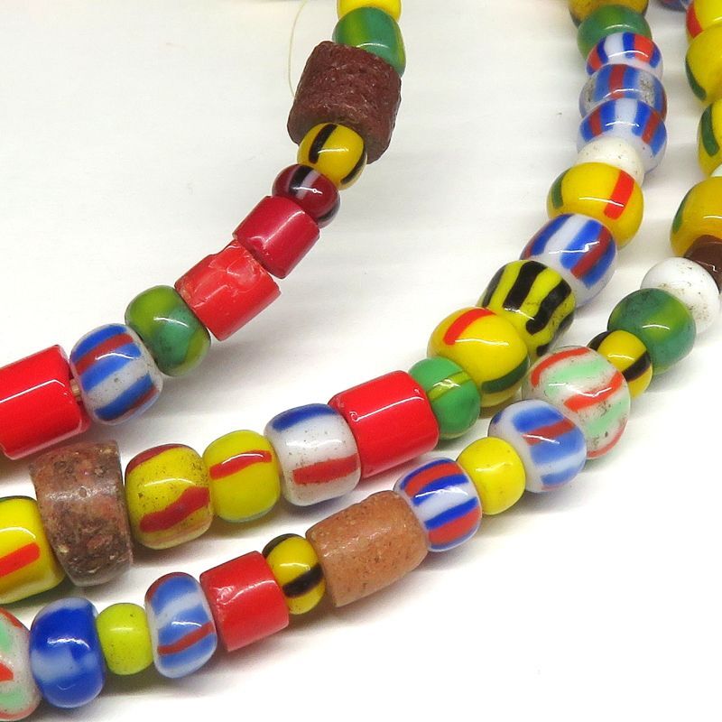 アンティークビーズMix//クリスマスビーズ連(px01016)の販売