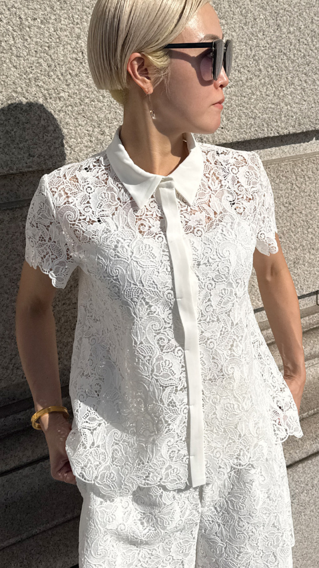 JENNE総レースブラウス JENNE総レースブラウス