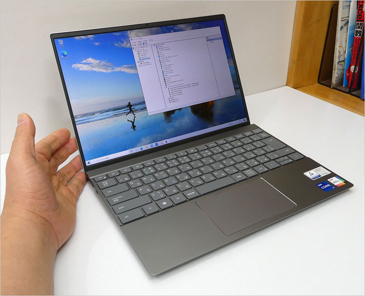Tiger Lake-H35設計、DELL Inspiron 13（5310） レビュー！Core i7
