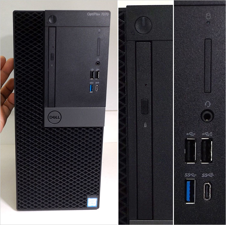 Core i5-9500搭載時の、Optiplex 7070 タワー レビュー