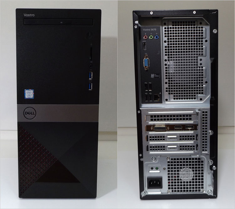 DELL Vostro 3670のレビュー！パソ兄さん！Core i7-8700+GeForce GTX