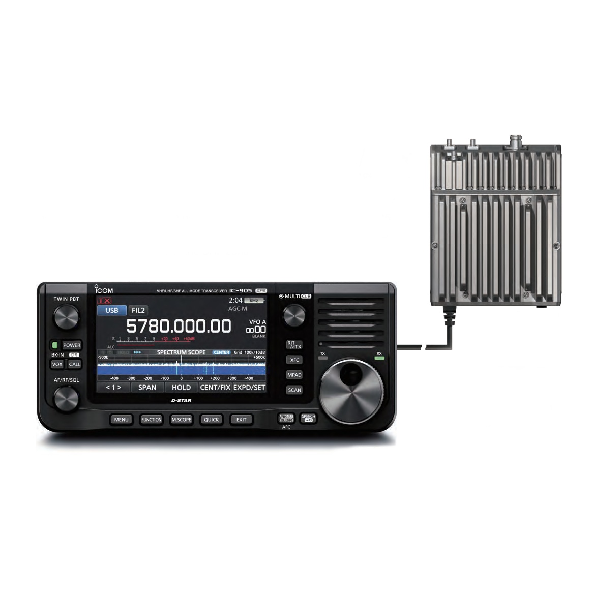 IC-905: ICOM transceiver all modes 144 /430/1200/2400/5600 MHz