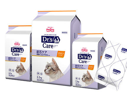 猫用尿石ケア＜チキンテイスト＞｜Dr.'s（ドクターズ）| ペットライン