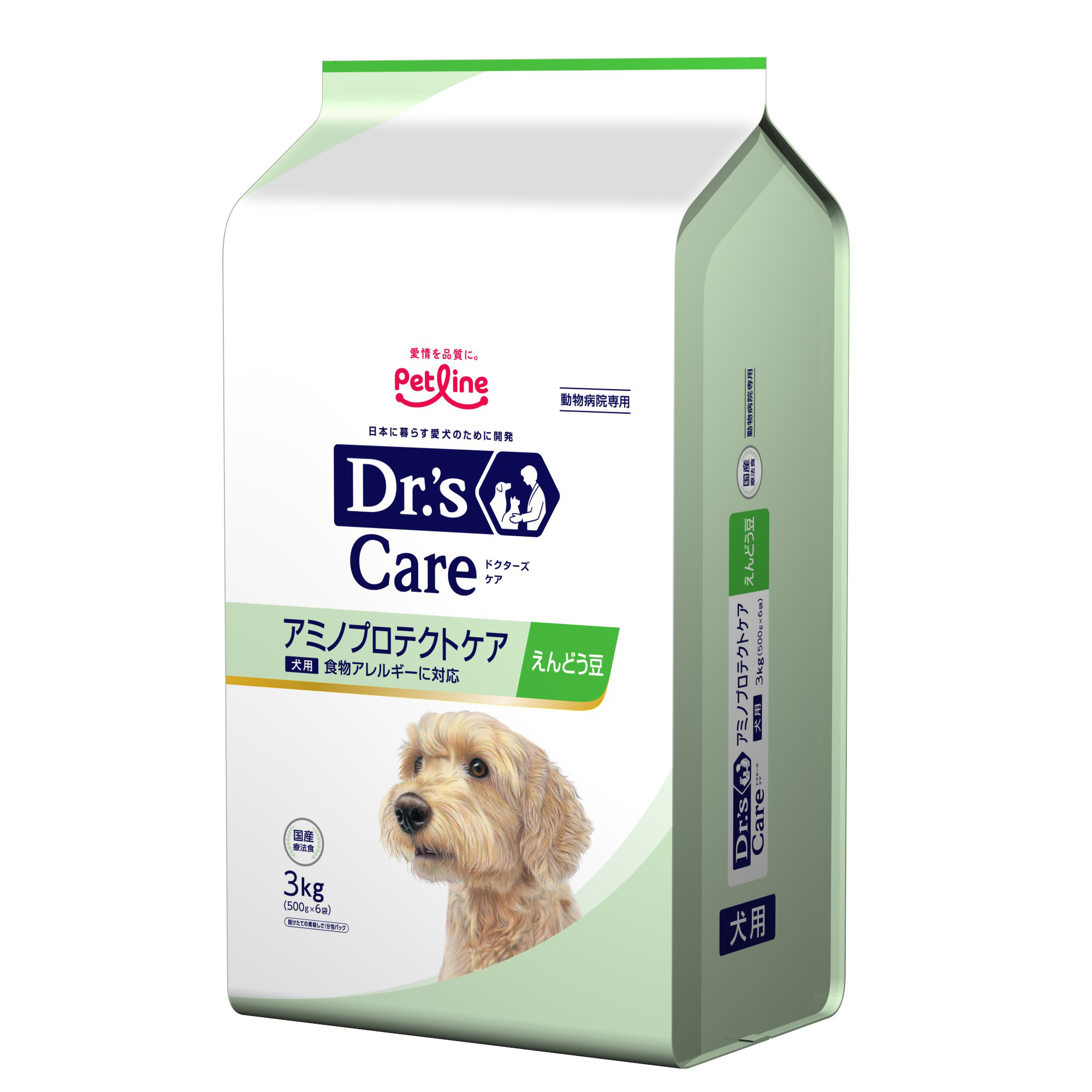トイレタリー「ドクターズケア 犬用アミノプロテクトケアえんどう豆