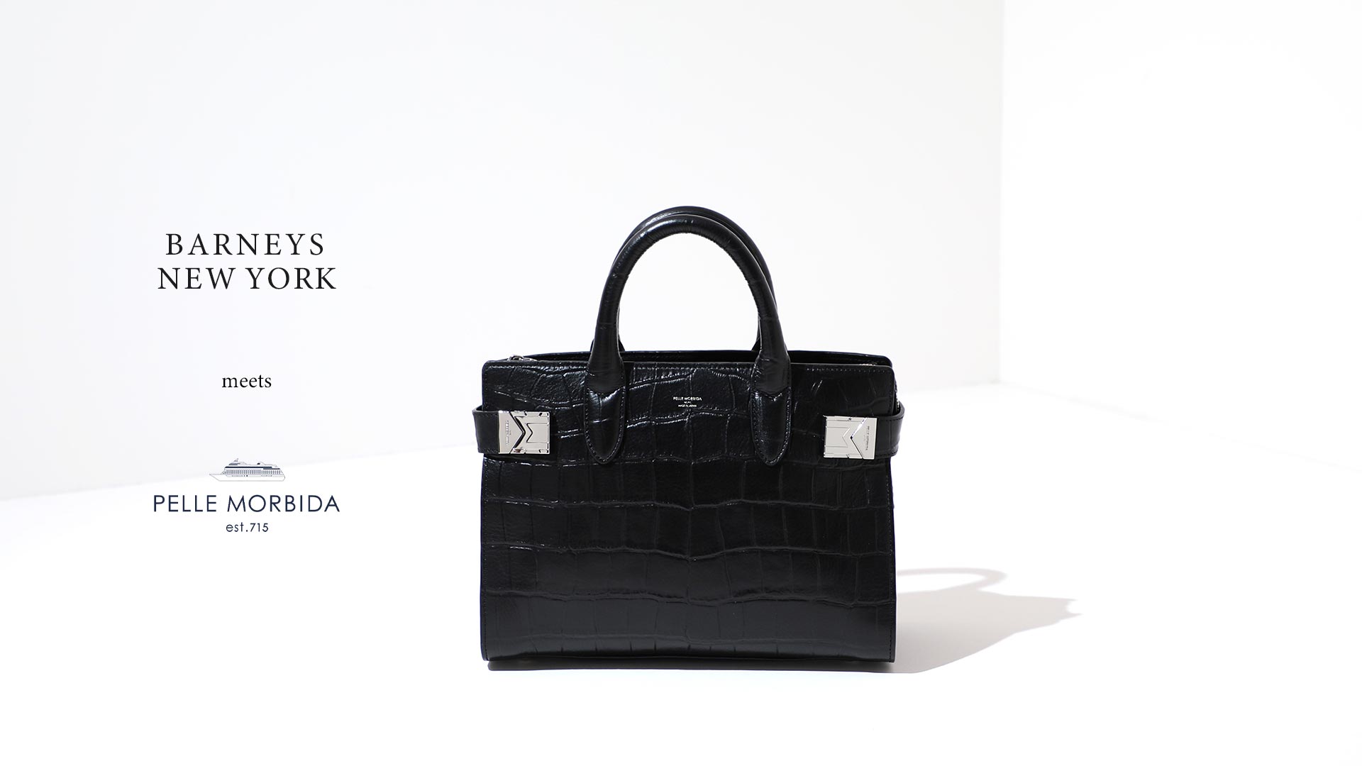 バーニーズ ニューヨークが別注したミニボストンバッグ