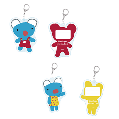 アクリルネームキーホルダー｜グッズ｜ Penelope tete en lair