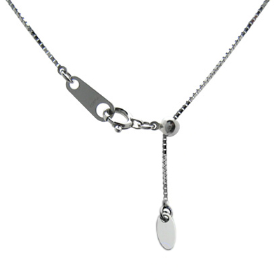 Pt850 プラチナ ベネチアンチェーン 40cm 0.6mm | ネックレスチェーン