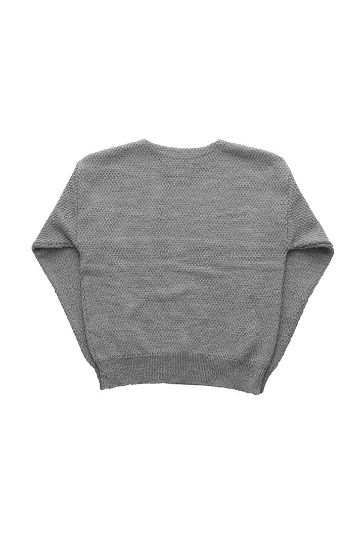 OLD JOE - RED CROSS BOAT NECK SWEATER - MIST – PHAETON