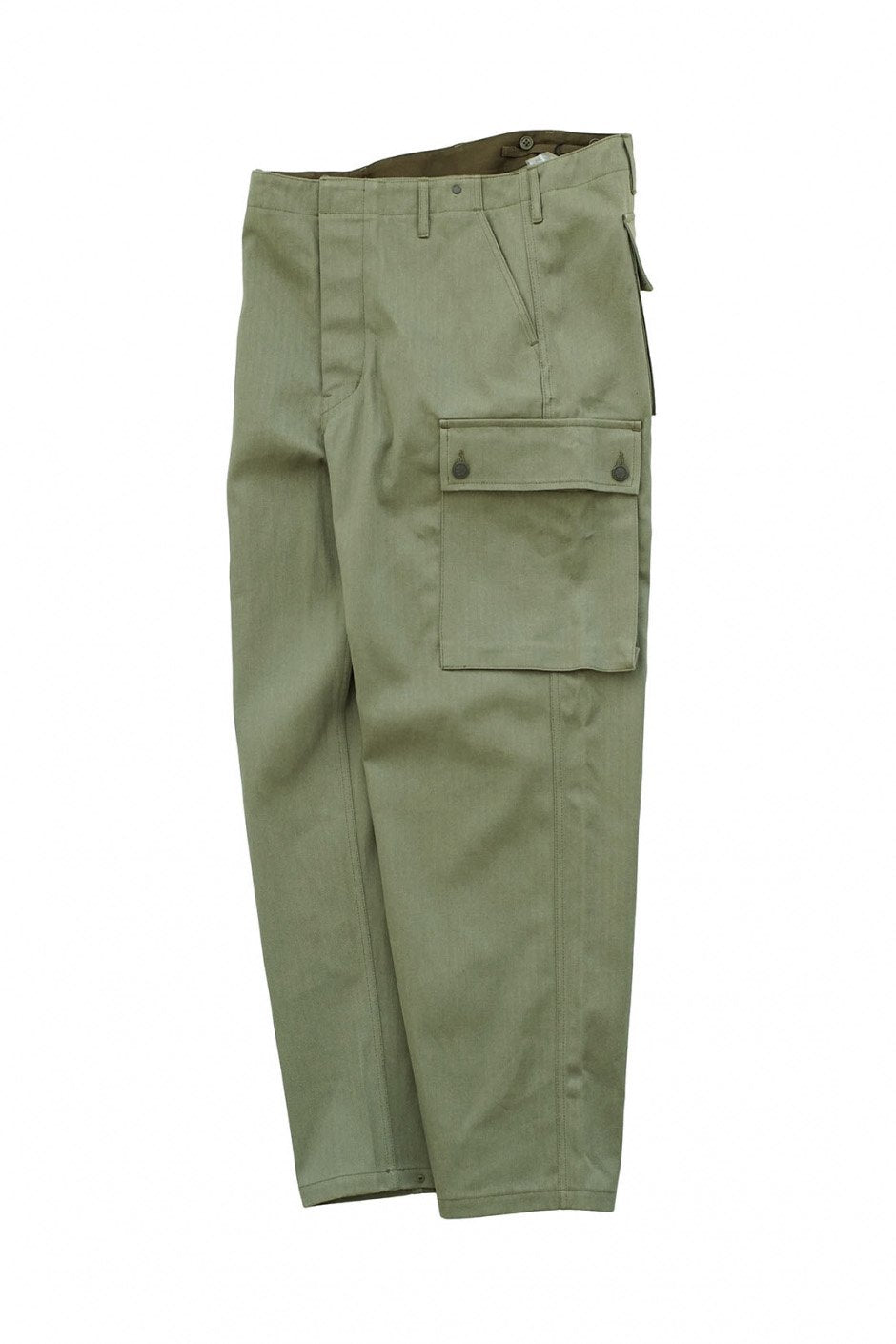 Nigel Cabourn - 5 POCKET MONKEY PANT - OLIVE – PHAETON