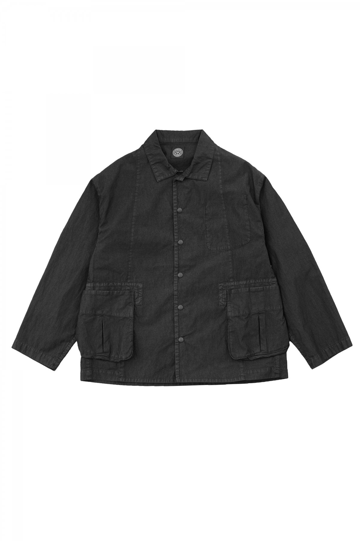 Porter Classic - POPLIN MIL-SHIRT JACKET - BLACK – PHAETON