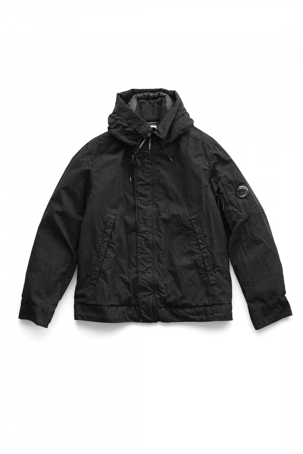 C.P.COMPANY - 50 FILI PLATED JACKET - BLACK – PHAETON